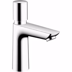 Mitigeur de lavabo temporisé Talis E commande à bouton raccordement uniquement à l’eau froide débit normal sans garniture de  ...