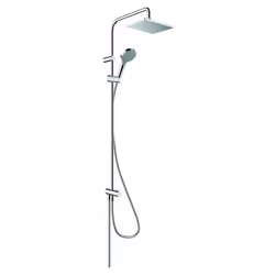 Description générale Le hansgrohe Vernis Shape Showerpipe 26289000 est un kit de douche mural conçu pour offrir un confort op ...