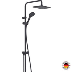 Colonne de douche ou bain douche sans mitigeur Vernis Shape 230 noir mat
