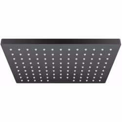 Douche de tête finition : noir mat matériau du disque de jet : plastique dimensions de la douche de tête : 230 x 170 mm type  ...