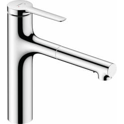 Zesis M33 Mitigeur de cuisine 160 avec douchette extractible 2 jets chromé 74801000 - Hansgrohe