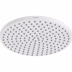 taille de la pomme de douche 240mm pomme de douche à angle réglable Type de jet : PowderRain débit à 3 bar : 18 l/ min disque ...