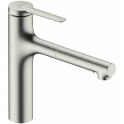Zesis M33 - Mitigeur d'évier 160, avec douchette extractible, sBox lite, aspect inox 74804800 - Hansgrohe