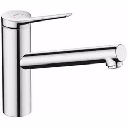 Mitigeur de cuisine Zesis M33 commande à levier avec bec pivotant, étendue de la rotation réglable sur 60°, 110° cartouche cé ...