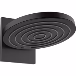 Caractéristiques de la Douche de tête 260 2 jets avec raccord mural EcoSmart 9l/min, Noir mat, Hansgrohe Pulsify (24151670) : ...