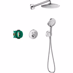 Colonne de douche thermostatique encastrée ShowerSelect S chromé