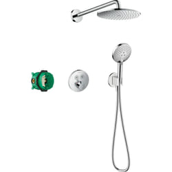 Colonne de douche thermostatique encastrée ShowerSelect S chromé