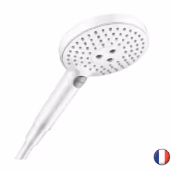 Douchette à main Raindance Select S 120 3jet PowderRain blanc mat
