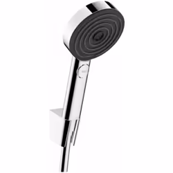 Le set de douche comprend douche à main Relaxation conception : chrome matériau : plastique/ métal partie inférieure de la do ...
