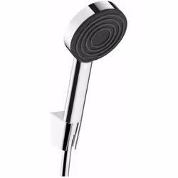 Ensemble support mural et douchette 105 1jet avec flexible 125 cm chromé Hansgrohe Pulsify