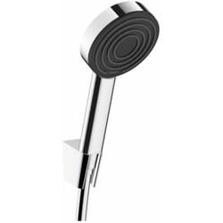 Ensemble support mural et douchette 105 1jet avec flexible 125 cm chromé Hansgrohe Pulsify
