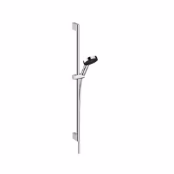 Set de douche avec tige de douche 90 cm en laiton chromé - Hansgrohe Pulsify Select S Eco-Smart La salle de bain moderne Donn ...
