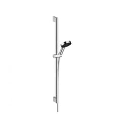 Pulsify Select - Set de pommeau de douche, 3 jets, EcoSmart, barre de 96 cm et flexible, chrome 24171000 - Hansgrohe