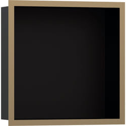 XtraStoris Individual Niche murale noir mat avec cadre - Hansgrohe