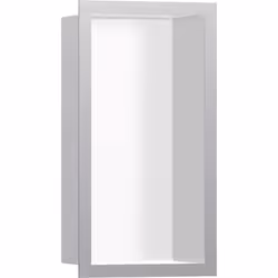 hansgrohe XtraStoris Individual 1x niche murale blanc mat avec cadre design 300x150x100 mm Surface du corps blanc mat profond ...