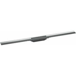 Hansgrohe RainDrain Flex - Caniveau de douche linéaire avec grille en inox 1200, pour montage libre, découpable, chrome 56047000