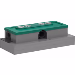 Ensemble de base uBox universal, pour installation à faible hauteur compatible pour tous les caniveaux de douche linéaires Wa ...
