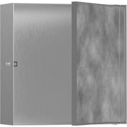 XtraStoris Rock niche murale avec porte à carreler - Hansgrohe