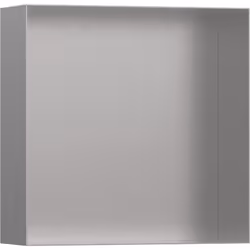 hansgrohe XtraStoris Minimalistic 1x hansgrohe XtraStoris Minimalistic Niche murale sans cadre 300x300x100 mm profondeur dins ...