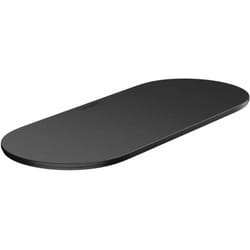 WallStoris - Couvercle pour corbeille de rangement, noir mat 27925670 - Hansgrohe