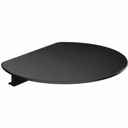 Tablette finition : noir mat matériau : plastique dimensions : 200 x 169 mm fixation grâce à la technologie EasyClick entreti ...