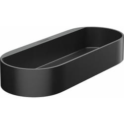 Corbeille rangement WallStoris noir mat - Hansgrohe