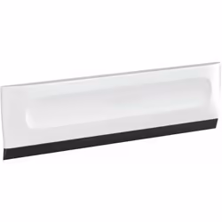 Raclette de salle de bain conception : blanc mat matériau : plastique dimensions : 195 x 44 mm peut être posée dans une corbe ...