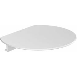 WallStoris - Tablette, 20x17 cm, blanc mat 27915700 - Hansgrohe
