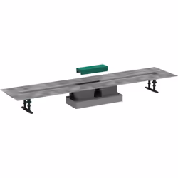 hansgrohe uBox universal convient à tous les kits de finition RainDrain Rock et RainDrain Match 1200mm Hauteur de leau de bar ...