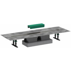 UBox universal - Ensemble complet pour caniveaux de douche linéaires 800, pour installation standard, inox 56024180 - Hansgrohe