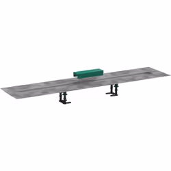 hansgrohe uBox universal Set dinstallation 120cm pour les caniveaux de douche préfabriqués convient à tous les sets de finiti ...