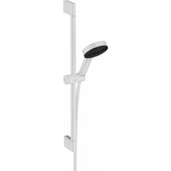 HANSGROHE Pulsify Select S Set de douche 105 3 jets Relaxation avec barre C 65 cm blanc mat 24160700