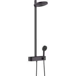 Description générale Découvrez la colonne de douche Hansgrohe Pulsify de 26 cm, dotée de 2 jets et d'une tablette de 40 cm en ...