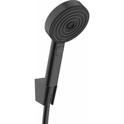 Pulsify Select s Ensemble support mural et douchette 105 3 jets Relaxation avec flexible 125 cm noir mat 24302670 - Hansgrohe