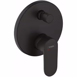 Façade mitigeur mécanique encastré Vernis Blend Noir mat