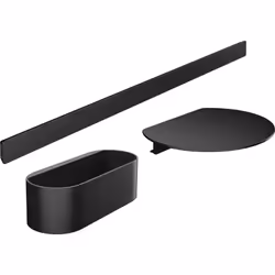 hansgrohe WallStoris 1x kit de baignoire à clipser Accessoires WallStoris avec barre de fixation de hansgrohe coller ou visse ...