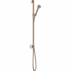 hansgrohe AXOR One 1x set de douche 75 1jet EcoSmart Taille de la pomme de douche 73 mm type de jet PowderRain débit max. à 3 ...