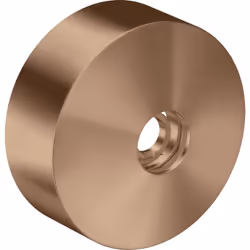 hansgrohe AXOR One 1 x rosace de rallonge pour les situations avec une faible profondeur dencastrement diamètre : 80 mm Mesur ...