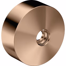 hansgrohe AXOR One 1 x rosace de rallonge pour les situations avec une faible profondeur dencastrement diamètre : 80 mm Mesur ...