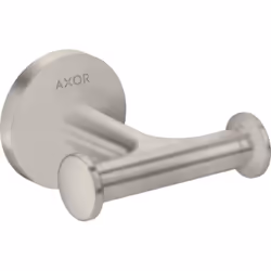 Hansgrohe AXOR Universal Circular Crochet pour Serviette, Double, 42812; Coloris: Acier Inoxydable Optic Modeles concernes :  ...