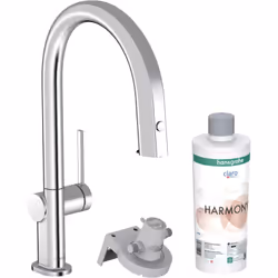 Caractéristique du Aqittura M91 Mitigeur de cuisine 210 FilterSystem, avec douchette extractible 1 jet et kit de démarrage, C ...