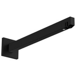 Bras de douche Hansgrohe e 39 cm Noir mat