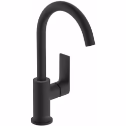 Mitigeur de lavabo couleur : noir mat AirPowder - jet normal ComfortZone : 222 mm longueur du bec : 154 mm hauteur du mitigeu ...