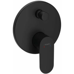 Hansgrohe - Rebris s - Mitigeur de baignoire encastré, noir mat 72466670