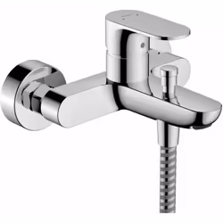 Mitigeur de baignoire sans accessoires de douche couleur : chrome montage mural cartouche céramique bec : 173 mm mode de racc ...