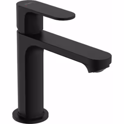 Mitigeur de lavabo couleur : noir mat AirPowder - jet normal ComfortZone : 109 mm longueur du bec : 133 mm hauteur du mitigeu ...