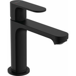 Rebris s - Mitigeur de lavabo avec vidage, noir mat 72517670 - Hansgrohe