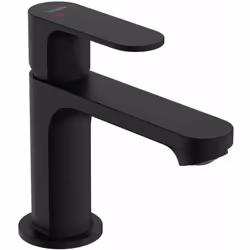 Mitigeur de lavabo couleur : noir mat AirPowder - jet normal ComfortZone : 84 mm longueur du bec : 121 mm hauteur du mitigeur ...