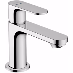 Robinet de lavabo couleur : chrome à poser pour l’eau froide ou pour l’eau mélangée AirPowder - jet normal ComfortZone : 84 m ...