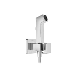 Hansgrohe - bidette 29233000 douchette e avec 1 type de jet économiseur d'eau (ecosmart) avec robinet d'arrêt, support de douche e